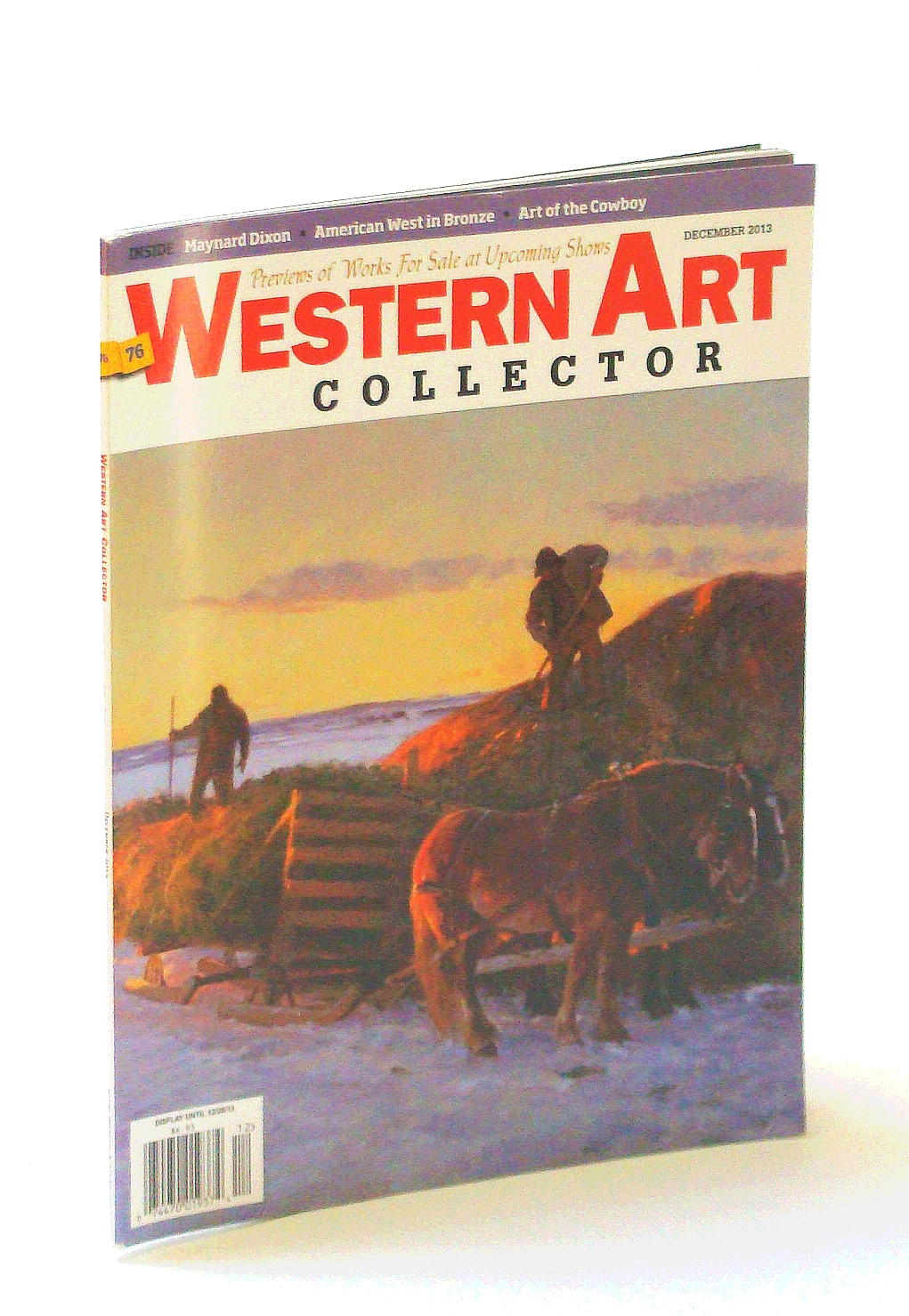 Western Art Collector Magazine, October [Oct.] 2012 Walter Matia