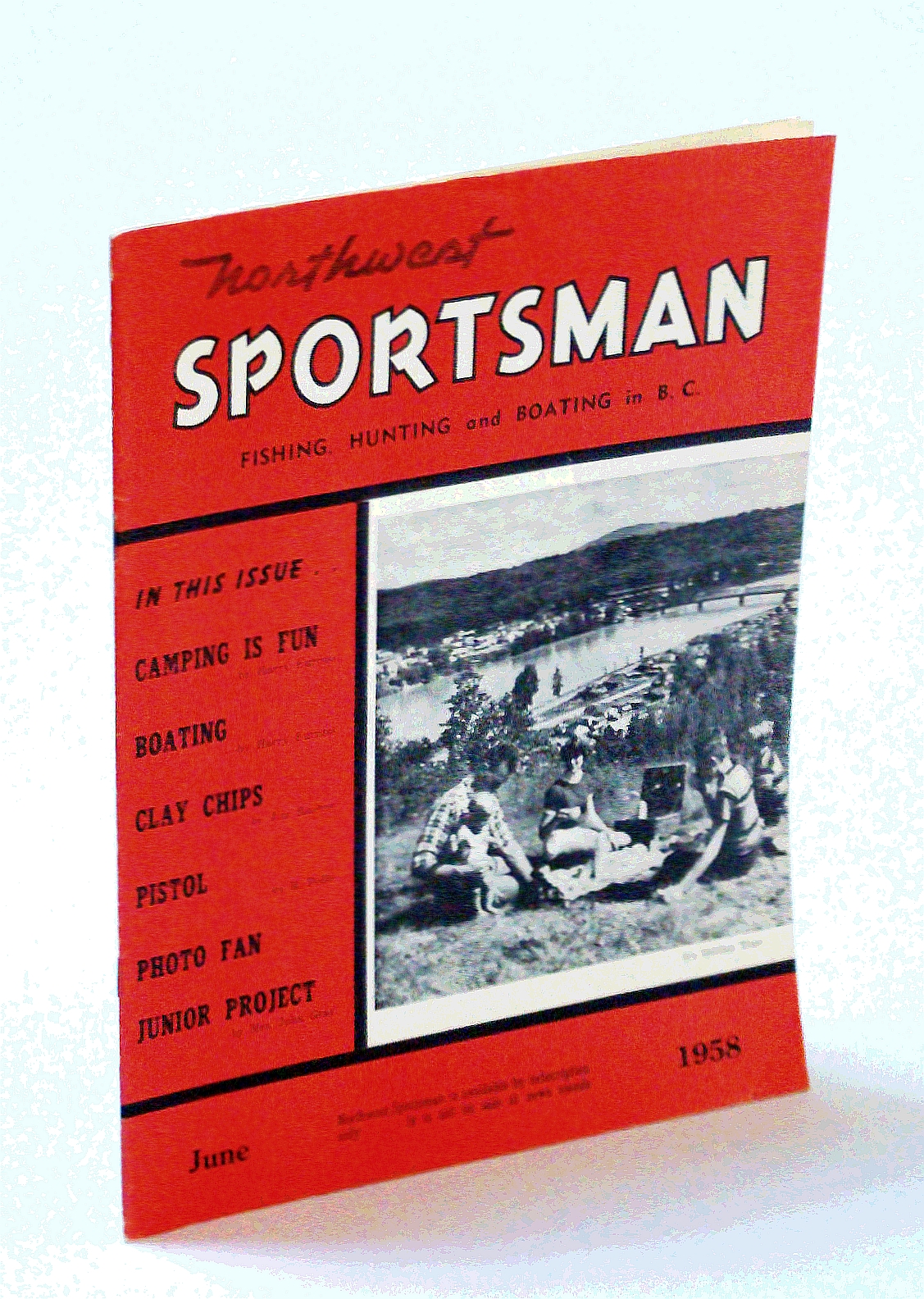 Image for Northwest Sportsman Magazine - Fishing, Hunting and Boating in B.C., June 1958 - Photos of Shooting Prize Winners
