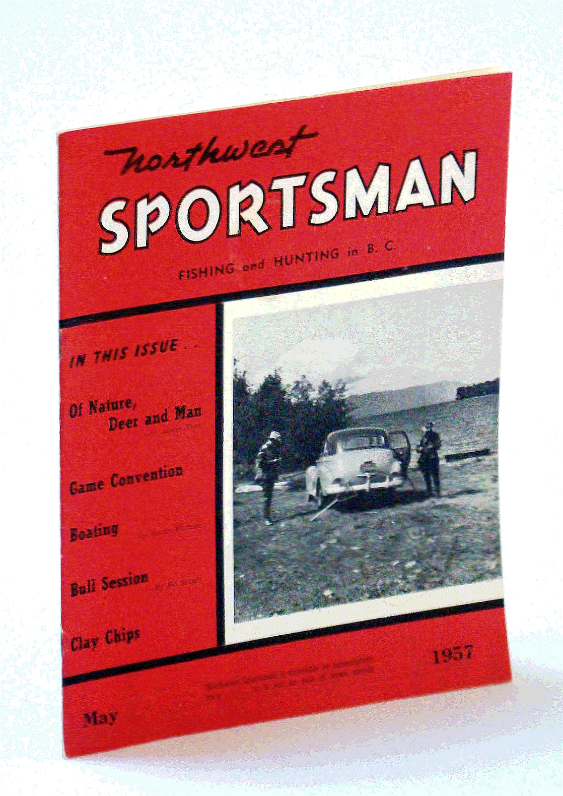 Image for Northwest Sportsman Magazine - Fishing and Hunting in B.C., May 1957 - Of Nature, Deer and Man