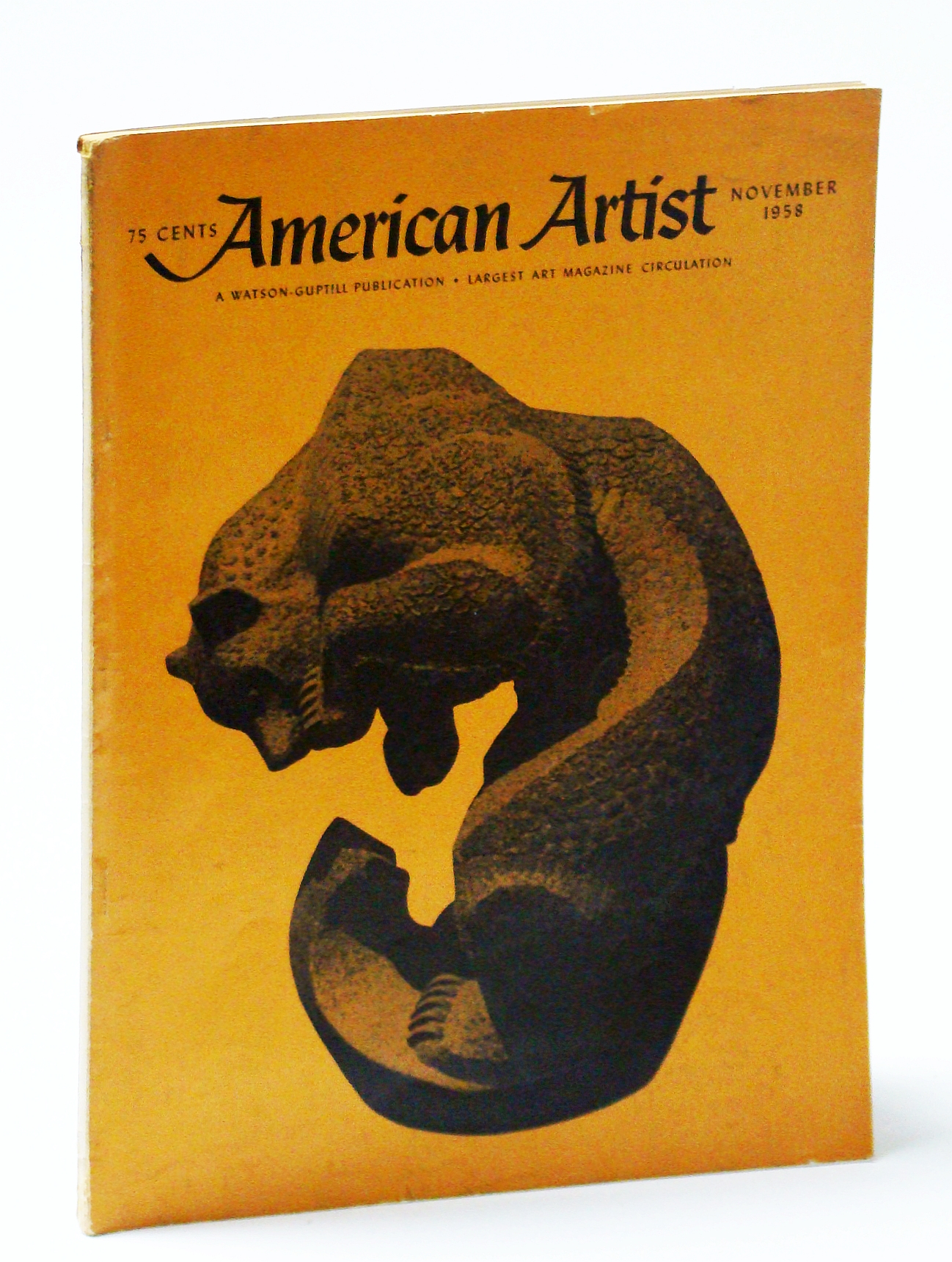 Image for American Artist Magazine, November (Nov.) 1958 - Betty Davenport Ford / Nat Youngblood