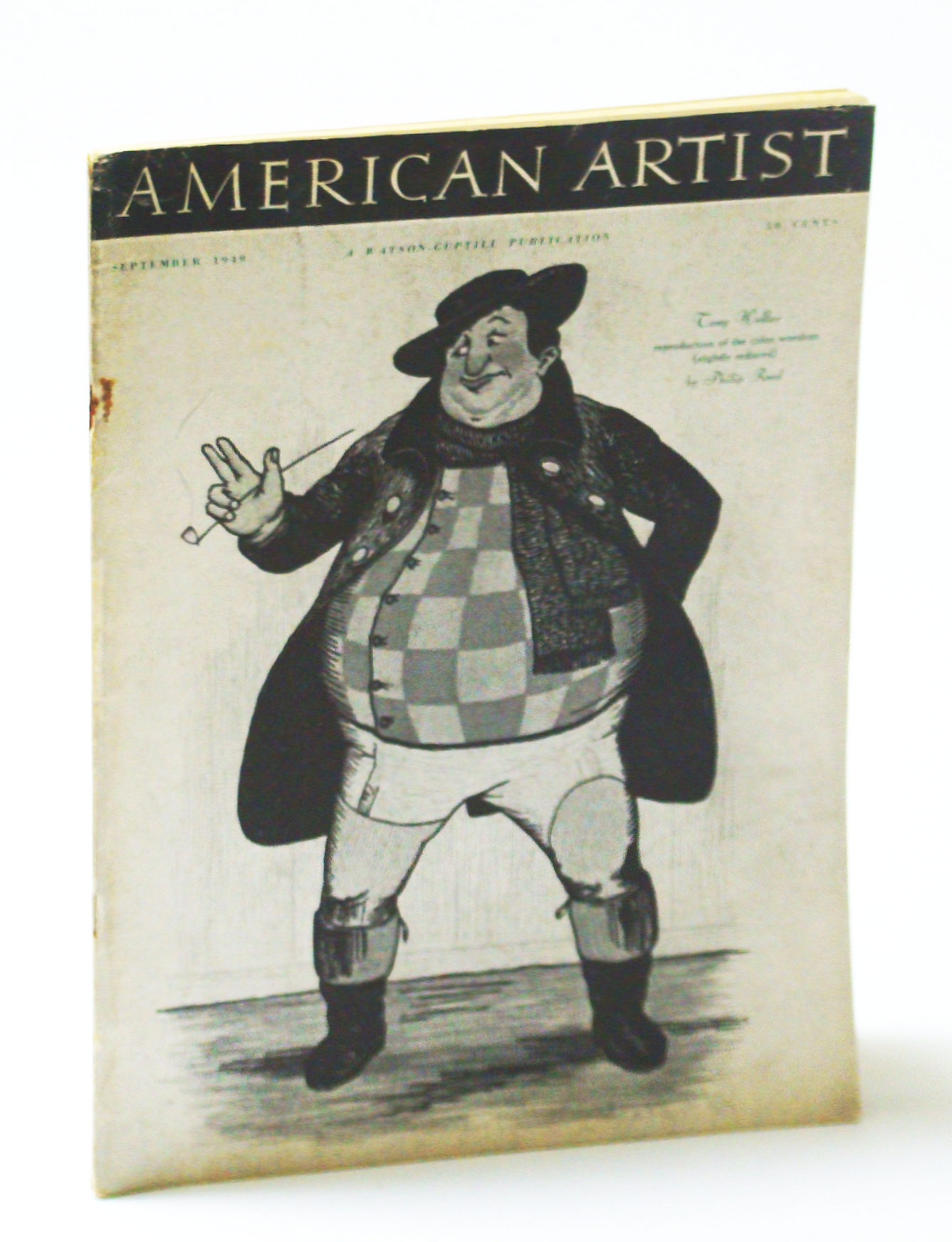 Image for American Artist Magazine, September (Sept.) 1949 - John Marin / Some Woodcuts By Philip Reed