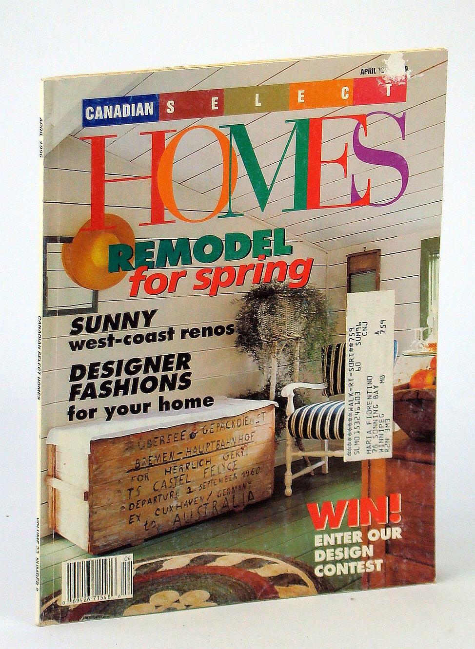 Canadian Homes Magazine, July 1962 *Antiques, the Great Canadian