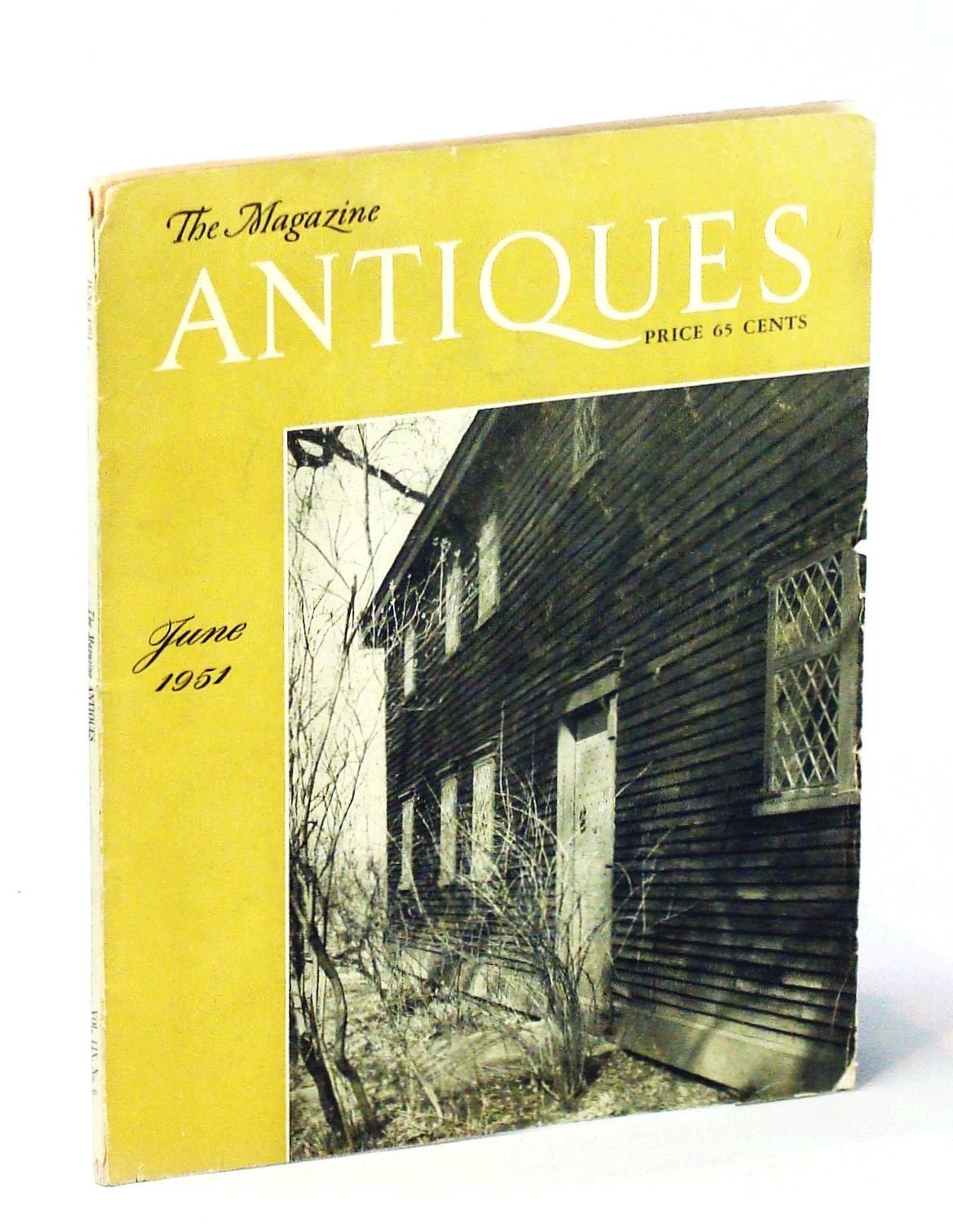 Image for The Magazine Antiques, June 1951, Vol. LIX, No. 6: Wilson Porcelain Collection / Time Stone Farm