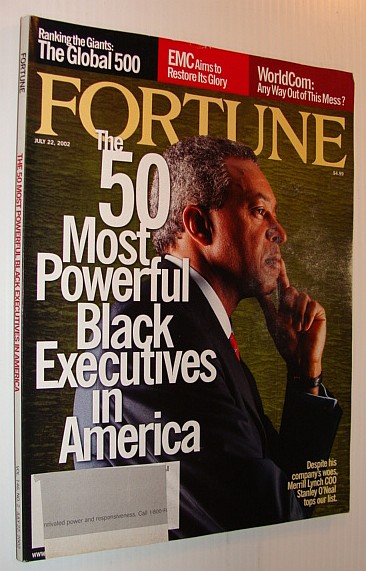 Image for Fortune Magazine, July 22, 2002 - 50 Most Powerful Black Executives
