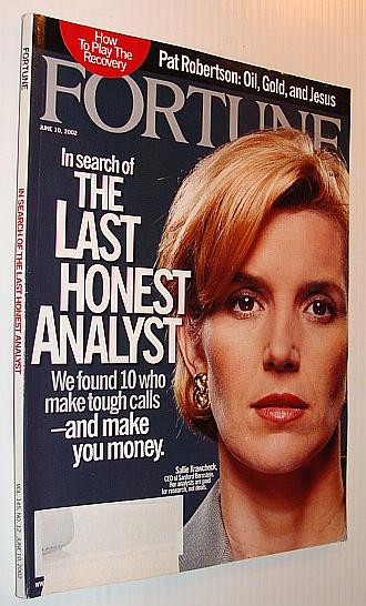 Image for Fortune Magazine, 10 June, 2002 *In Search of the Last Honest Analyst*