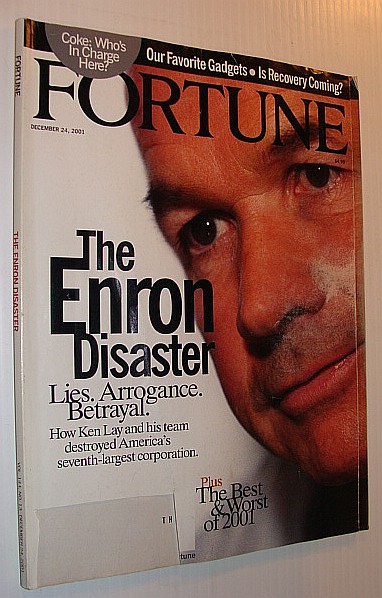 Image for Fortune Magazine, 24 December, 2001 *The Enron Disaster*
