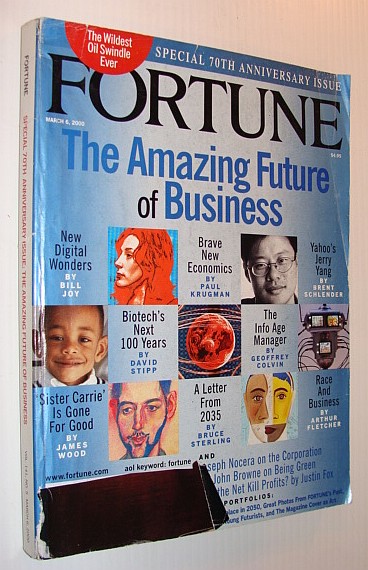 Image for Fortune Magazine, 6 March, 2000 *Special 70th Anniversary Issue - The Amazing Future of Business*
