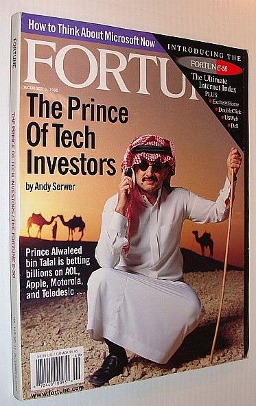 Image for Fortune Magazine, 6 December 1999 *Prince Alwaleed Bin Talal - Prince of Tech Investors*