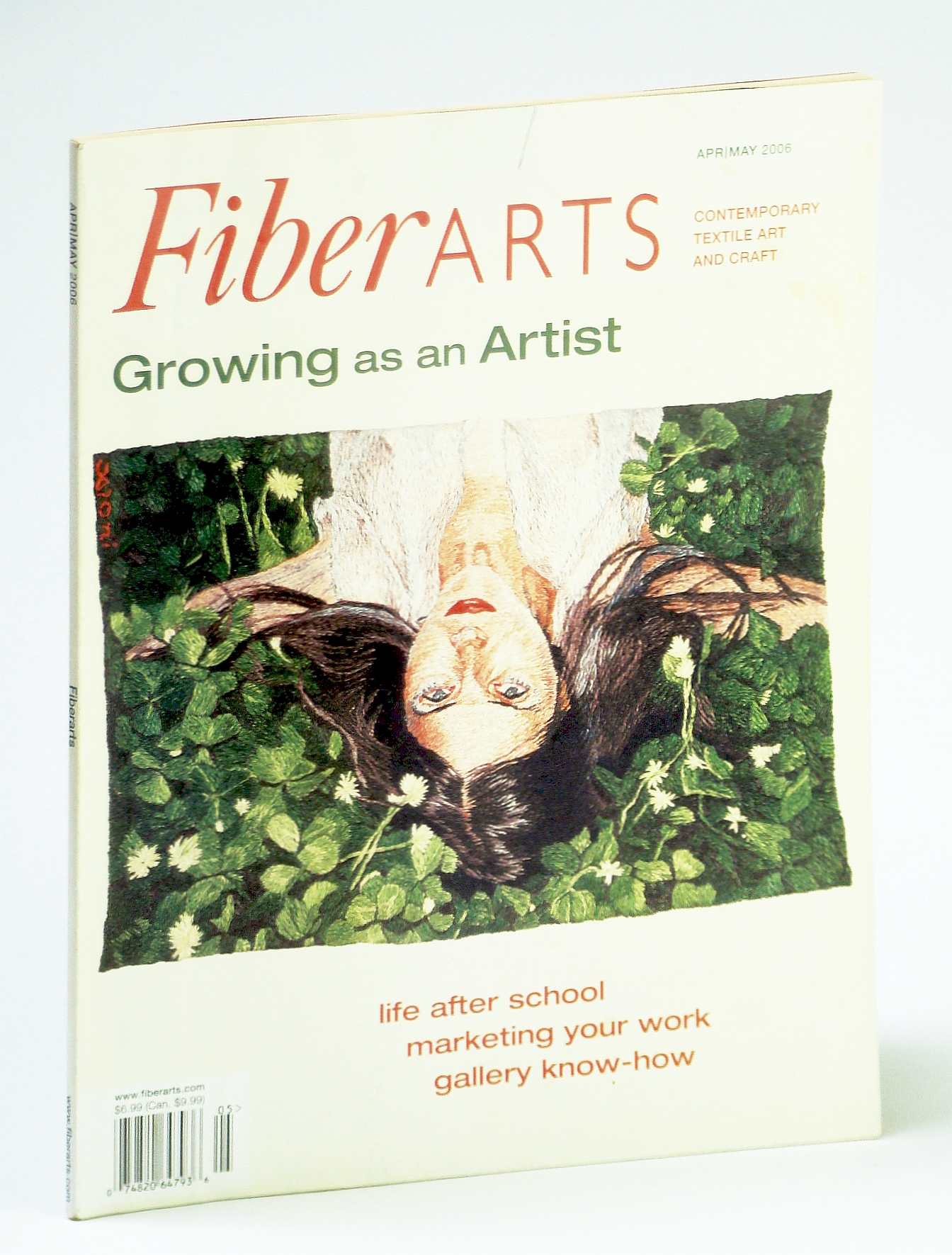 Image for Fiberarts, The Magazine of Textiles, April / May (Apr. / May) 2006: Quilt Artists Bernie Rowell and Carol Taylor