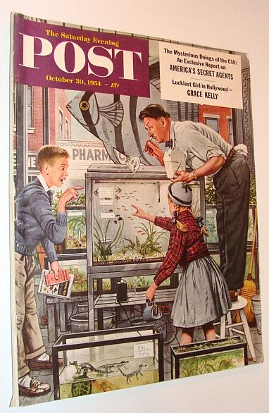 Image for The Saturday Evening Post, October 31, 1954 *The CIA and America's Secret Agents*