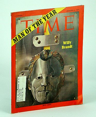 Image for Time Magazine, Canadian Edition, January (Jan.) 4, 1971 - Willy Brandt Cover