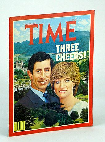 Image for Time Magazine (Canadian Edition), August (Aug.) 3, 1981 - Chuck and Di Cover Illustration