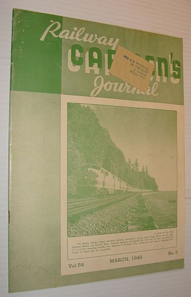 Image for Carmen's Railway Journal, March 1949, Vol 54, No. 3