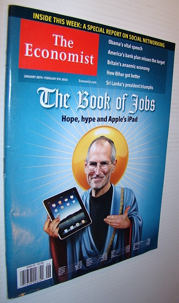Image for The Economist Magazine, January 30th - February 5th 2010 - Steve Jobs/iPod Cover
