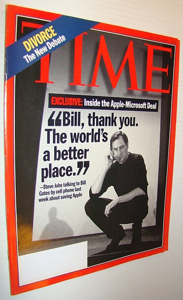 Image for Time Magazine, August 18, 1997 - Steve Jobs Cover/The Apple-Microsoft Deal