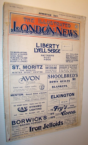 Image for The Illustrated London News, November 13, 1920 - Armistice Day