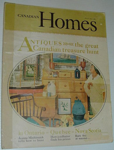 Image for Canadian Homes Magazine, July 1962 *Antiques, the Great Canadian Treasure Hunt*